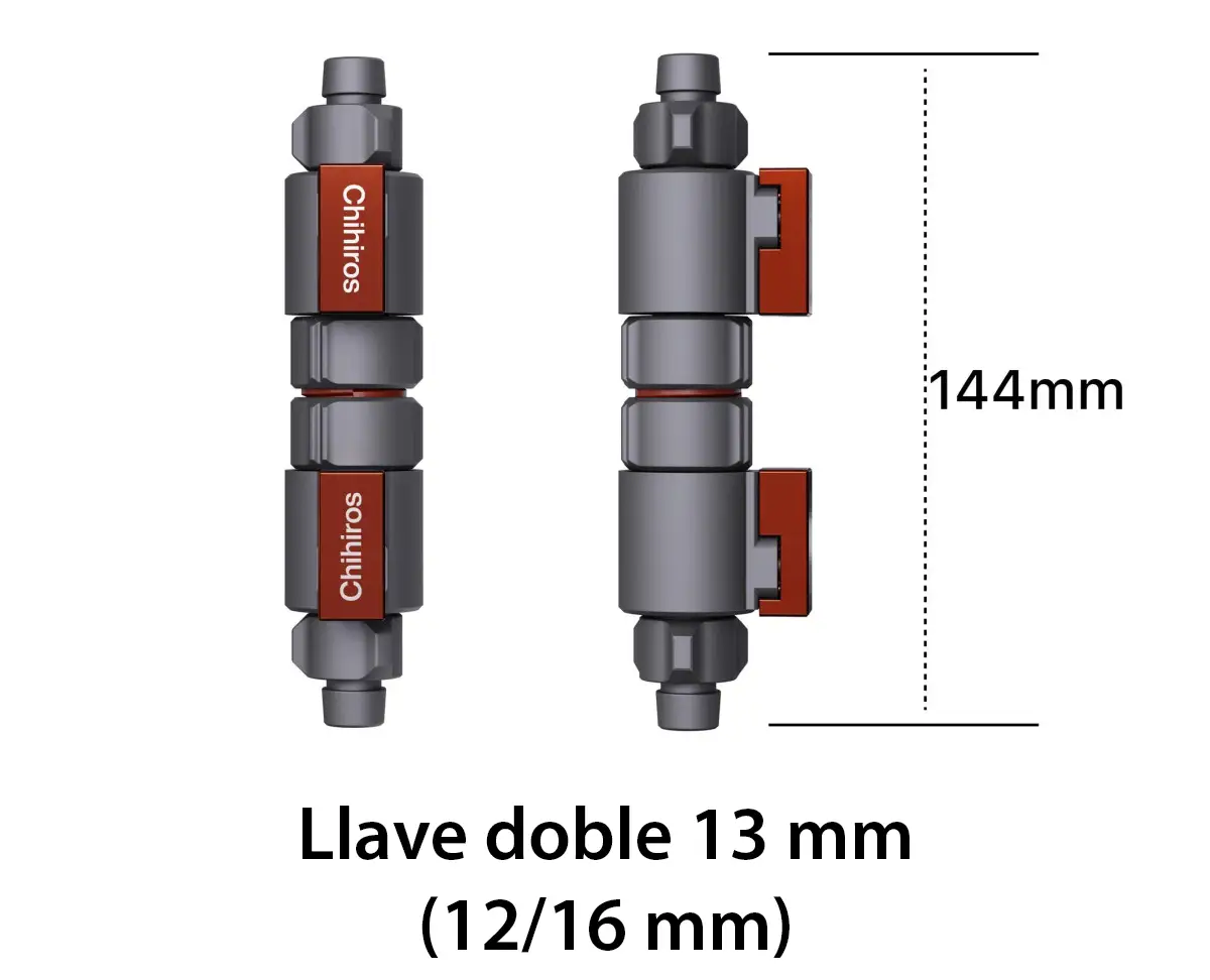 Chihiros Llave doble 12/16 nascapers.es