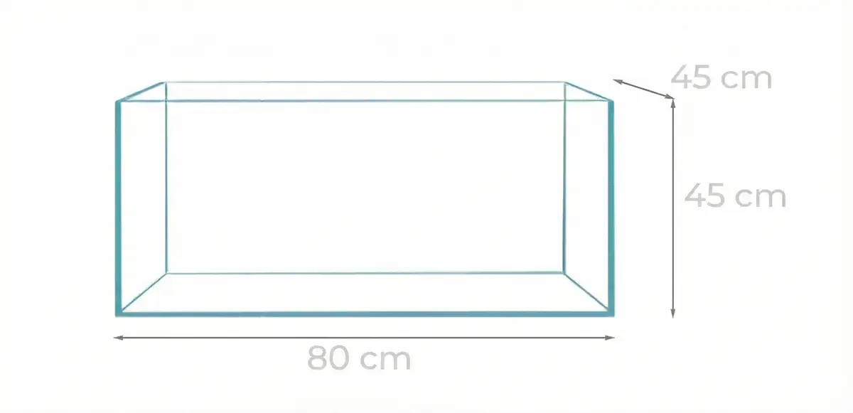 Acuario Kryoscape 80x45x45 nascapers.es