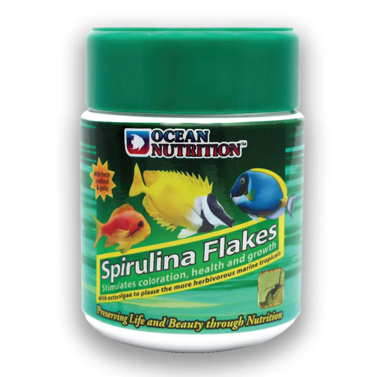Ocean Nutrition Spirulina Flake 34 gr nascapers.es