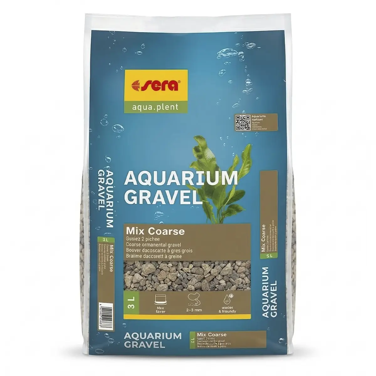 Sera Aquarium Gravel Mix Coarse 3 Litros