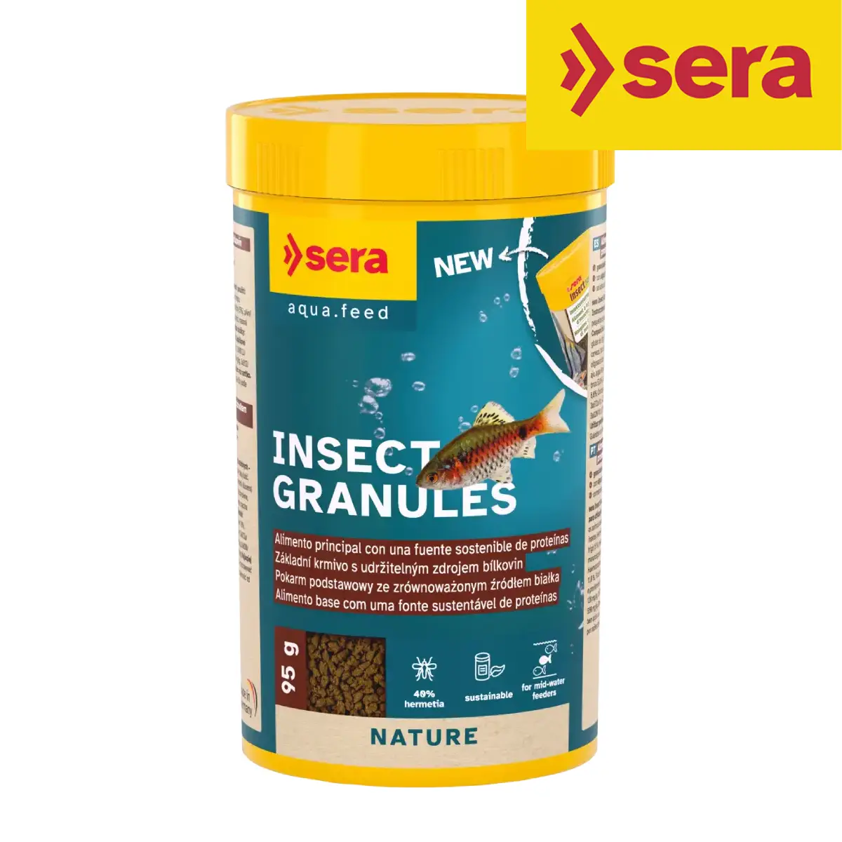 Sera Insect Granules 250ml (95g) nascapers.es