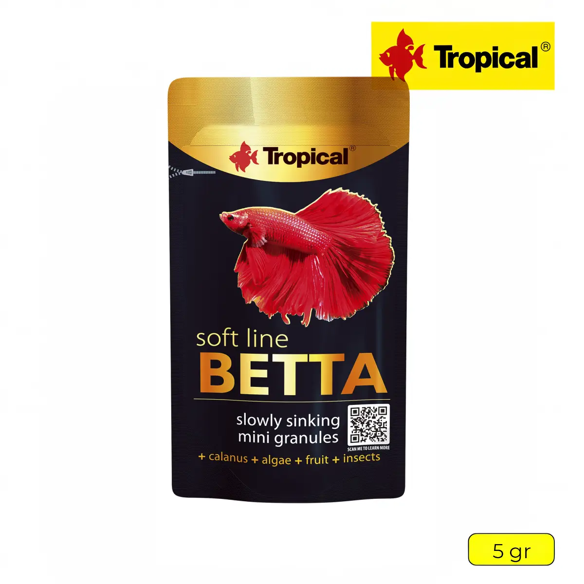 Tropical Soft Line Betta 5 gramos nascapers.es