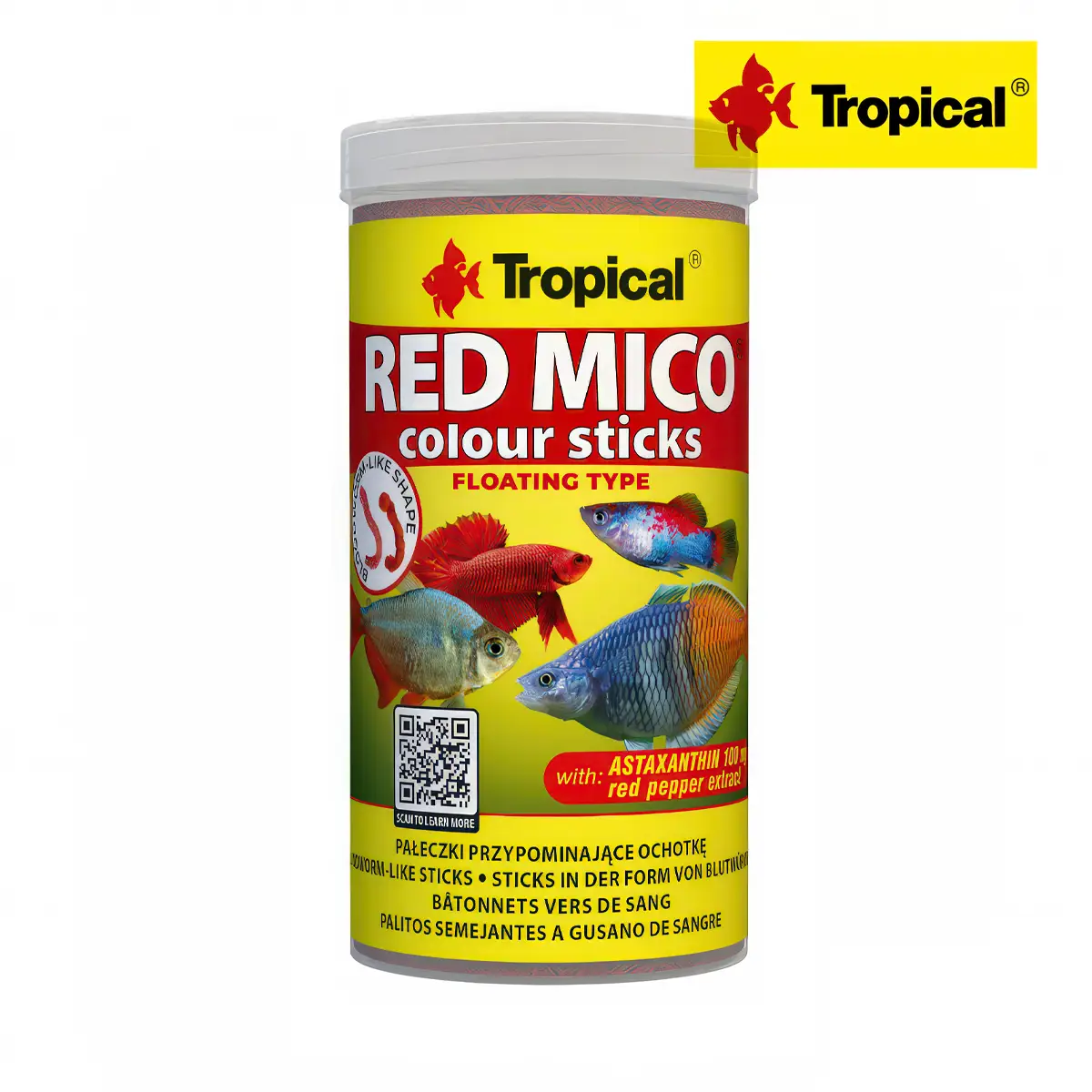 Tropical Red Mico Colour Sticks nascapers.es