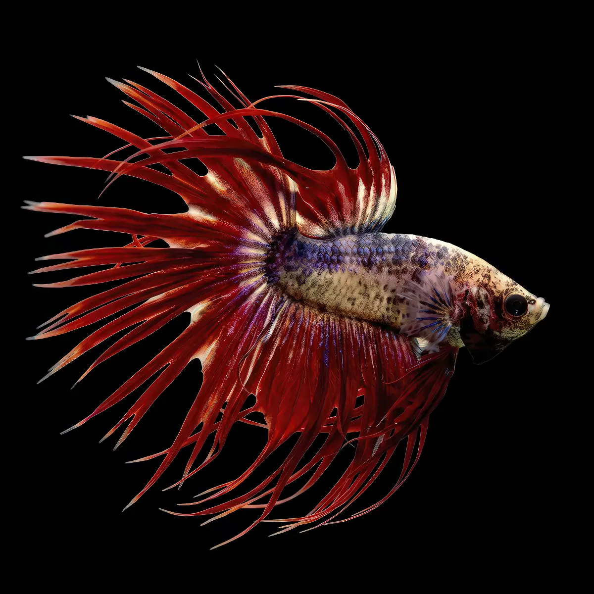 Betta Macho Cola Corona Fancy | Betta splendens nascapers.es