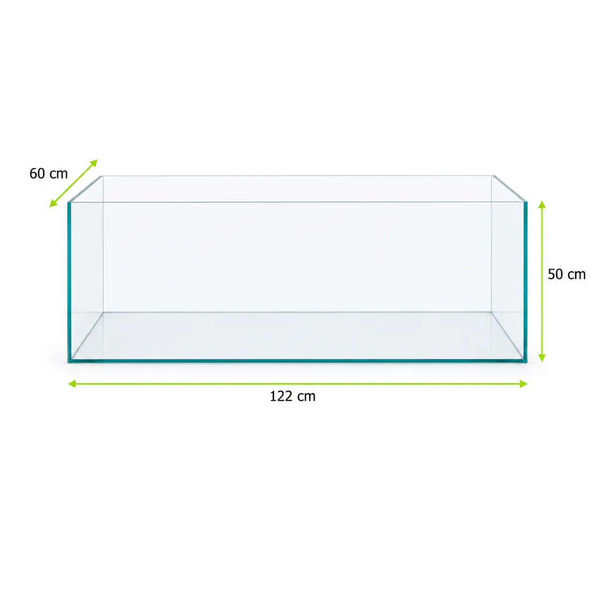 Blau Gran Cubic Super Aquascaping 122 (122x60x50cm 12mm) nascapers.es