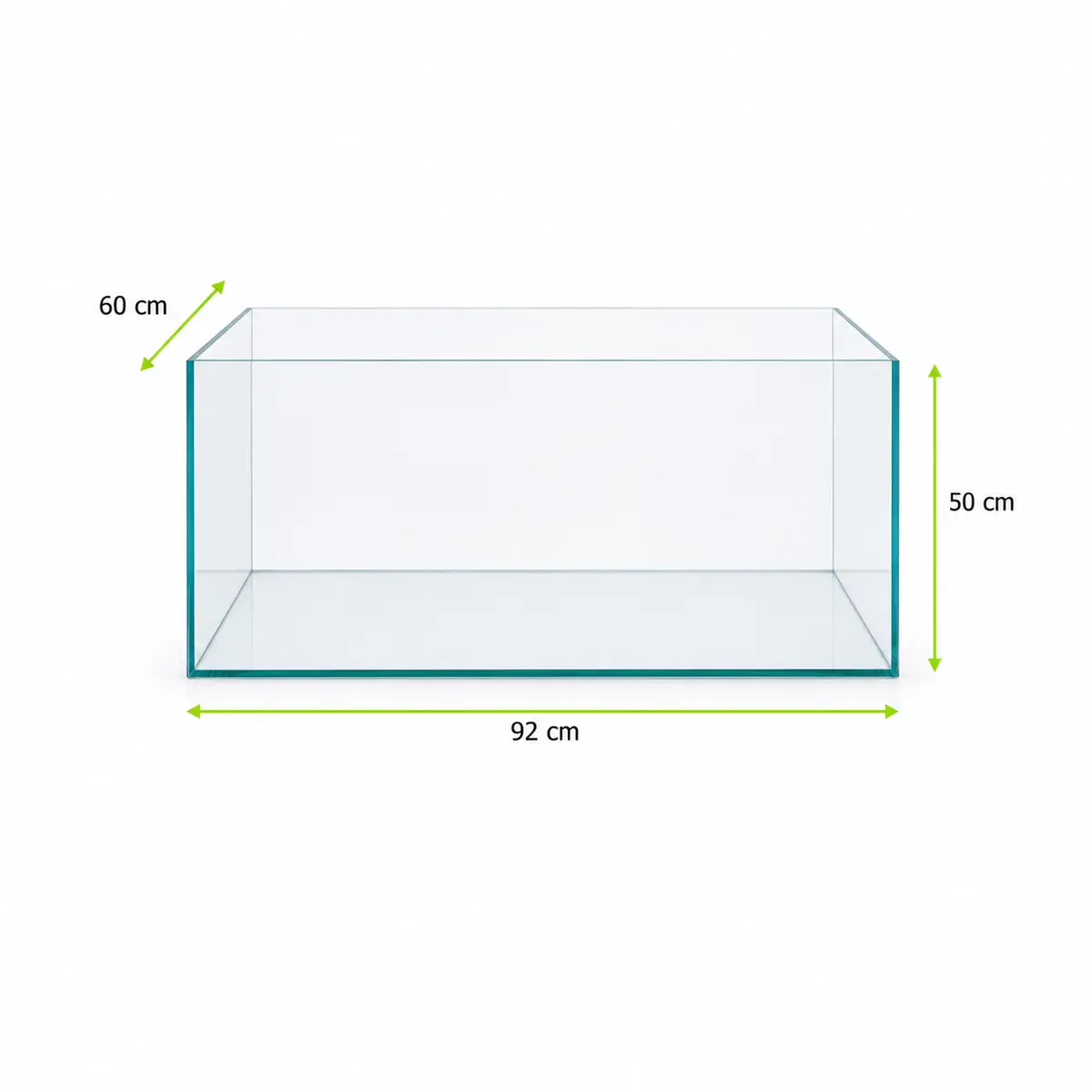 Blau Gran Cubic Super Aquascaping 92 (92x60x50cm 10mm) nascapers.es