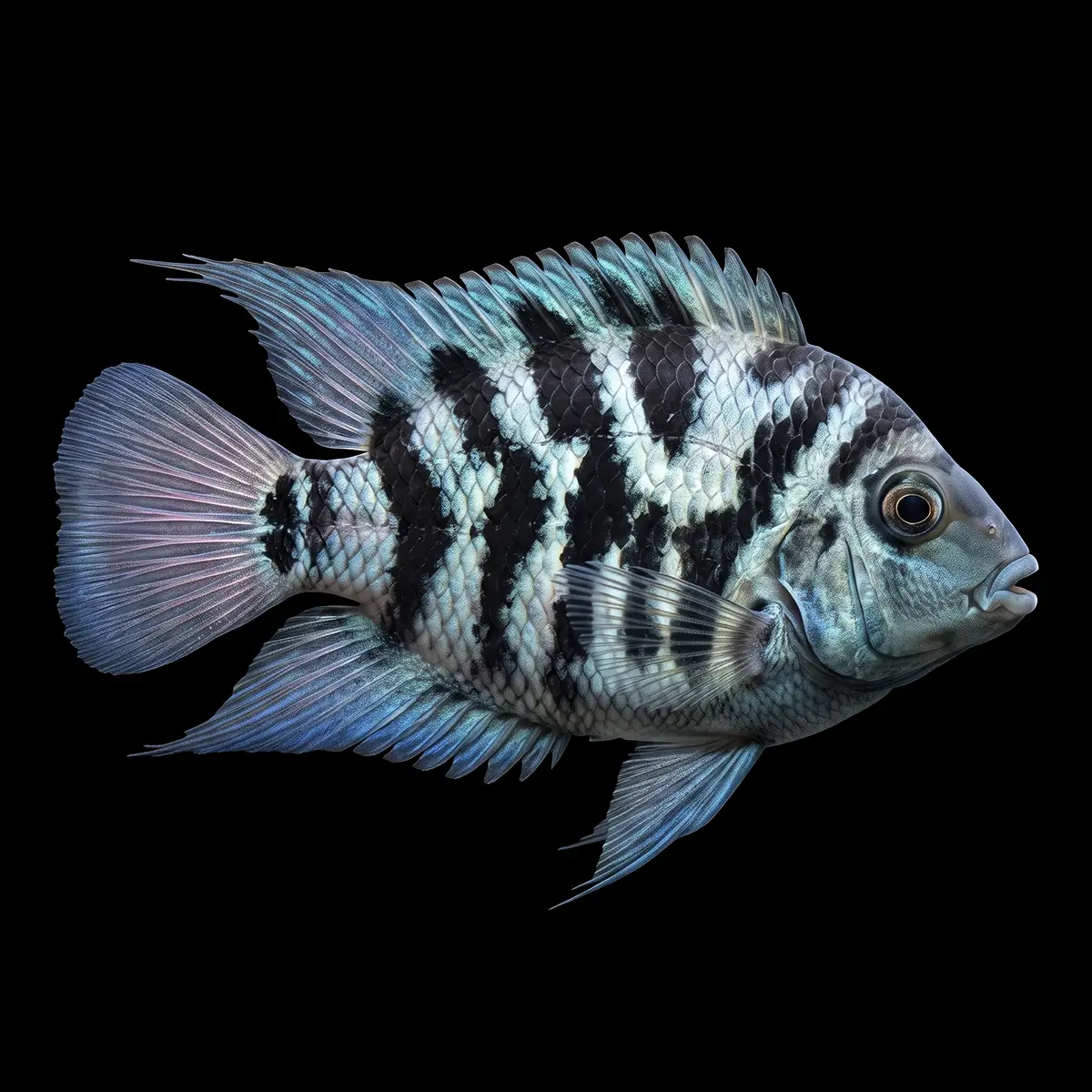 Pez Loro Tigre Azul nascapers.es