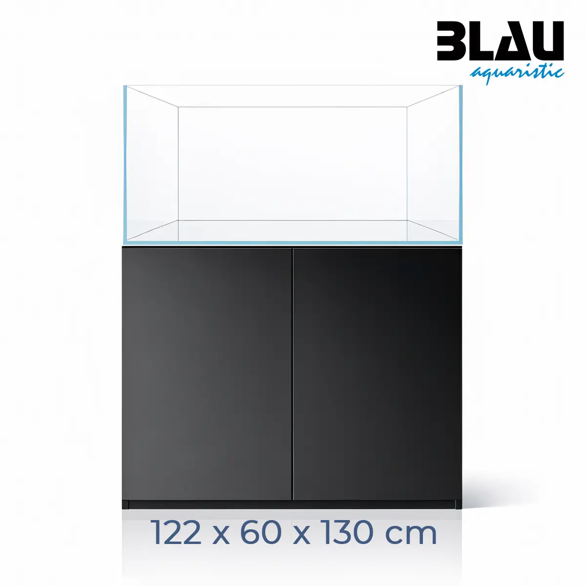 Blau Super Aquascaping 122 con mesa negra nascapers.es
