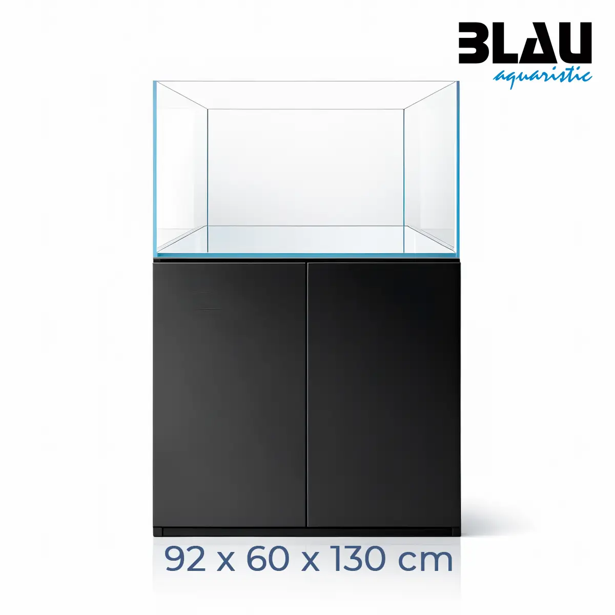 Blau Super Aquascaping 92 con mesa negra nascapers.es