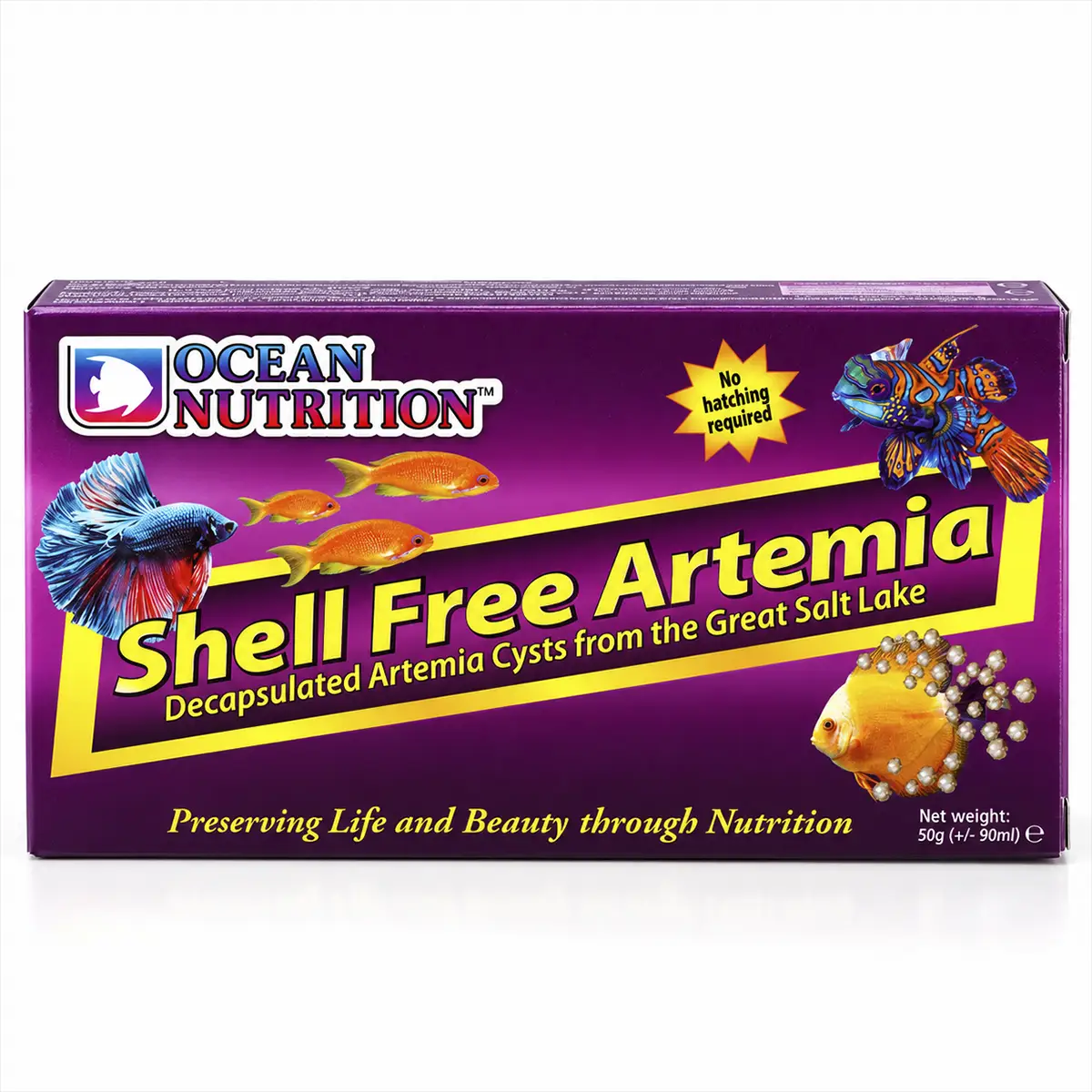 Ocean Nutrition Shell Free Artemia 50 g nascapers.es