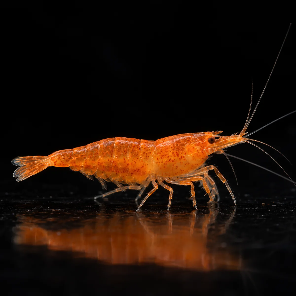 Gamba Orange OE de cuerpo naranja y ojos naranja en nascapers.es